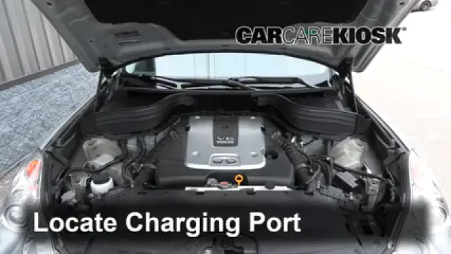 2017 Infiniti QX50 3.7L V6 Aire Acondicionado Agregar Freón